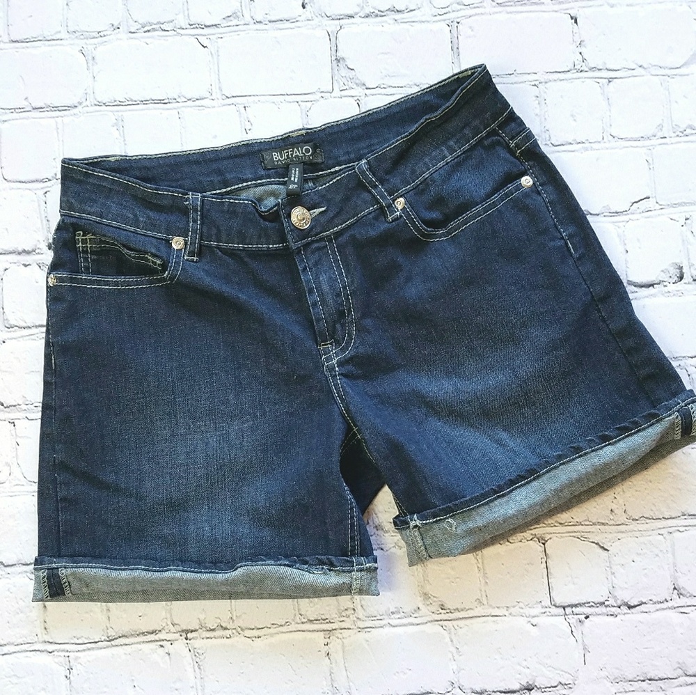 Buffalo David Bitton Denim Jean Shorts Sz 27